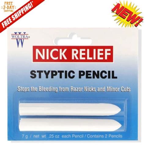 stick that stops bleeding from shaving|styptic pencil for shaving nicks.